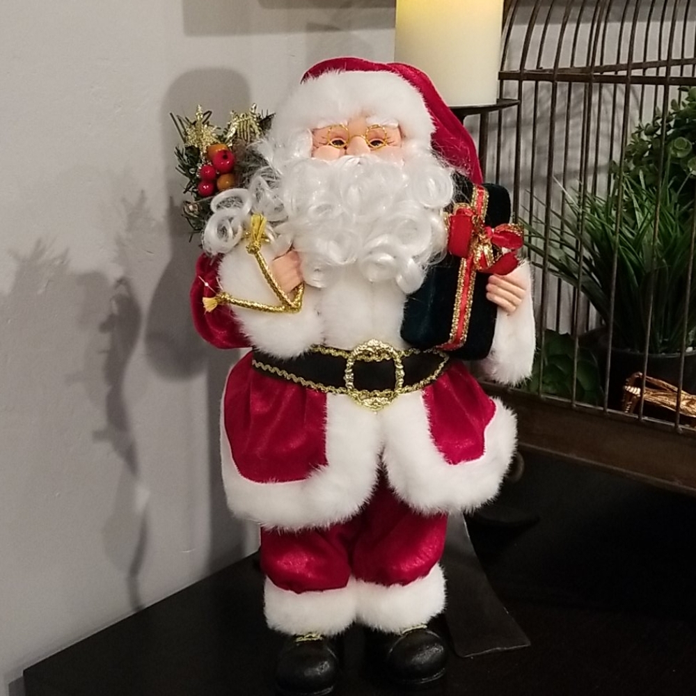 Vintage Holiday Lane 16" Santa
